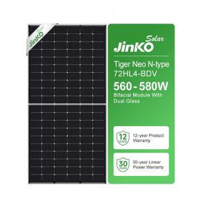 Jinko N-Type 72HL4-BDV 570/575/580N